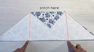 Easy idea to making bag at home  Diy sewing tutorial [upl. by Simona]