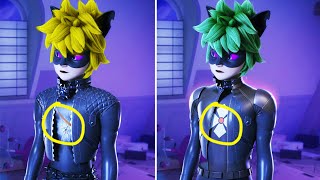 ALL THE DIFFERENCES BETWEEN CLAW NOIR AND CAT NOIR MIRACULOUS WORLD PARIS🐞 [upl. by Lashar]