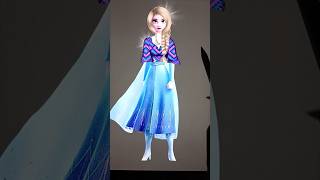 Disney Elsa glow up frozen2 elsa procreate digitalart drawing disney princess [upl. by Raouf549]