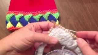 Entrelac Knit Hat How To by the Stitch Niche [upl. by Prudi]