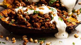 Easy Moroccan Stuffed Eggplant [upl. by Nnylecyoj774]