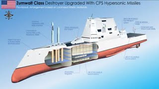 US Navy’s Hypersonic Missile Will Give Zumwalt Class New Capability [upl. by Lyon]