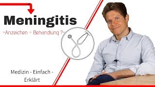 Was ist Meningitis Anzeichen und Behandlung der Hirnhautentzündung [upl. by Viridissa]