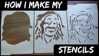 How I Make My Stencils [upl. by Netsud248]