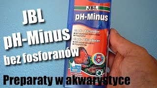 JBL pH Minus i inne sposoby na obniżenie pH [upl. by Gehlbach]