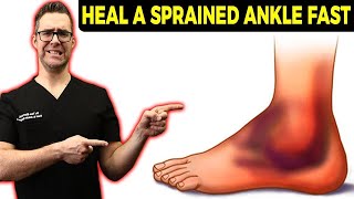 High Ankle Sprain Treatment Causes Exercises amp Recovery Time [upl. by Aekim786]