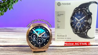 Noisefit Active 2 smartwatch unboxing amp review⚡️146”Hypertension Amoled display with metal Build [upl. by Ynoble]