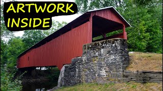 Stillwater Covered Bridge  Historic [upl. by Misha260]