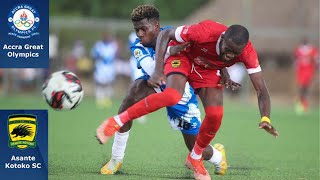 LIVE Accra Great Olympics Vs Asante Kotoko  Ghana Premier League Commentary [upl. by Assila734]