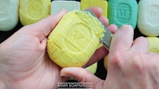 1 HOUR ASMR Soap cubes only Very satisfying relax soundCompilation [upl. by Arihsay18]