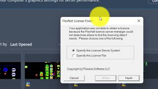 حل مشكلة FlexNet License Finder 2025 [upl. by Ahsinoj]