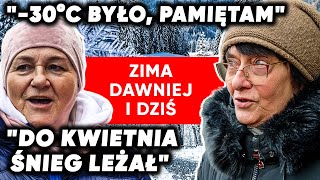 quotKiedyś było 25 st teraz to namiastka zimyquot Polacy wspominają zimy w latach 80 [upl. by Yauqram]