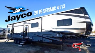 2019 RV Jayco Seismic 4113 Toy Hauler Southern RV in McDonough GA [upl. by Syned630]