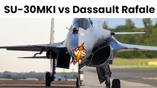 Dassault Rafale VS SukhoiSu30MKI Which Fighter Jet Is Better  IndianAirforce [upl. by Ally]