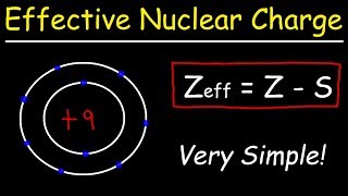 How To Calculate The Effective Nuclear Charge of an Electron [upl. by Ransome]