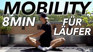 8 Min Mobility und Stretching für Läufer [upl. by Fleisher]