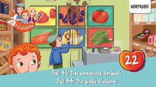 Die Fuchsbande Folge 22  Fall 43 Das unheimliche Geräusch Fall 44 Die große Kleckerei  Hörspiel [upl. by Eadahc]