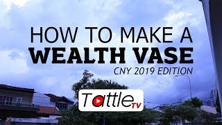 HOW TO MAKE A WEALTH VASE  TATTLE TV [upl. by Juanita905]