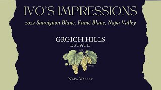 Ivos Impressions  2022 Sauvignon Blanc Fume Blanc Napa Valley [upl. by Auhsot607]