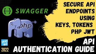 Secure api endpoints using tokens php jwt 2022 Complete guide [upl. by Tenej]