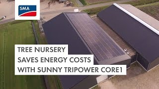 Tree Nursery Saves Energy Costs With Sunny Tripower CORE1 [upl. by Cohdwell371]