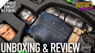 Batman The Dark Knight Returns Armored Rovanic Studio 16 Scale Figure Unboxing amp Review [upl. by Nirrac]