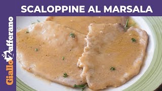 SECONDI PIATTI VELOCI SCALOPPINE AL MARSALA [upl. by Eiramac534]