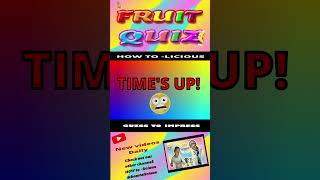 Hey nuts 🥜 what are we really eating 😂  Fruit Quiz 140 fruitquiz fruitfacts [upl. by Pape]