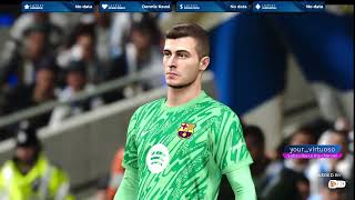 EN VIVO Real Sociedad vs Barcelona in Laliga EA sports 24 25 in efootball PES 21 Virtuared mod 9 [upl. by Nej]