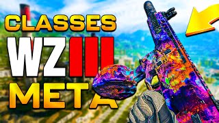 Le TOP 10 des MEILLEURES CLASSES META AR et SMG de WARZONE… MW3 saison 1 [upl. by Anivahs615]