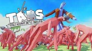 TABS Sandbox  Massive Battles and Slow Motion  Totally Accurate Battle Simulator Gameplay [upl. by Tareyn]