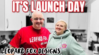 ITS LAUNCH DAY  OUR NEW CLOTHING RANGE  Leopard Fox Designs [upl. by Earaj]