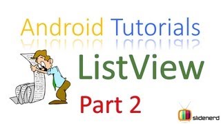 78 Android Tutorial ListView Part 2 [upl. by Collier585]