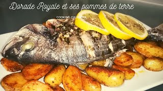 Dorade royale avec ses pommes de terre sautées [upl. by Inaej]