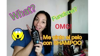 Me pinto el Pelo con SHAMPOO100natural Tinte Shampoo sin amoniaco ni peróxidoMelinaMakeup [upl. by Terhune308]