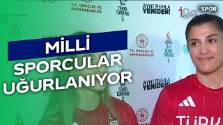 Milli Sporcular Uğurlanıyor  Paris 2024 [upl. by Meda]