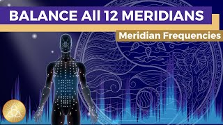 12 Meridians Frequency Treatment  Unblock amp Balance QiFlow Throughout Meridian System [upl. by Goulder]