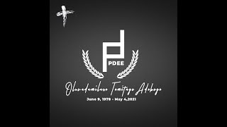 FAREWELL SERVICE  Pastor Oluwadamilare Adeboye  May 2021 [upl. by Eidod]