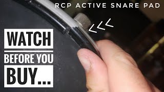 RCP Active Snare Pad  Some Unfortunate News [upl. by Treat185]