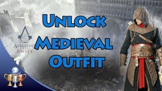 Assassins Creed Unity  How to Unlock Medieval Armor Thomas de Carneillon  From the Past [upl. by Donela]