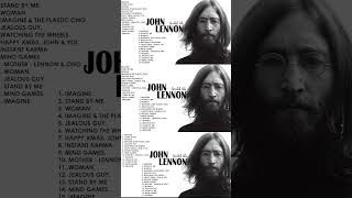 John Lennon Greatest Hits Full Album  1950s Music  Top Rock amp Roll AM Pop Music [upl. by Vevine]