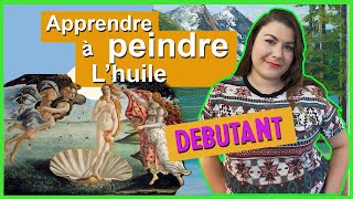 COURS DE PEINTURE A LHUILE  niveau débutant [upl. by Iorgos]