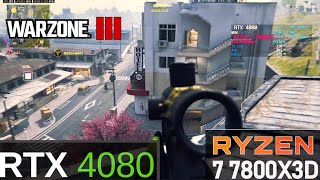 Call of Duty Warzone 3  RTX 4080  Ryzen 7 7800X3D  ASHIKA  165HZ 1440P FIDELITYFX CAS ULTRA [upl. by Hertha]