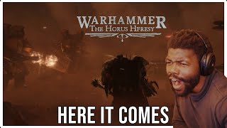 Warhammer The Horus Heresy Cinematic  REACTION [upl. by Dammahom]