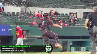 Kevin Bazzell goes off at Globe Life 2021 baseball prospect [upl. by Gladwin]