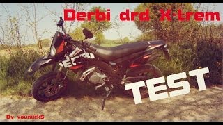 Derbi drd xtrem  Montage TEST [upl. by Kcirddec604]