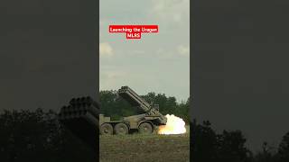 Launching the Uragan MLRS [upl. by Zebadiah]