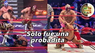 HECHICERO y ESFINGE prueban el EXCESO DE RUDEZA de EUFORIA y VALIENTE rumbo al 91 Aniversario CMLL [upl. by Erina]