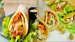 Desi shawarma recipe  Arabic shawarma recipe with unique style  shawarma from Turkish style… [upl. by Etnad]