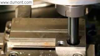 duMONT Tooling System Keyway with Set Timing on Machining Center [upl. by Meridel]